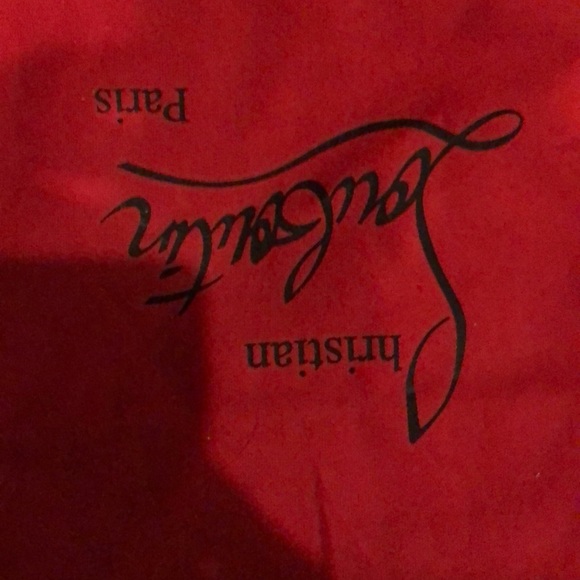 Worn twice 39 1/2 red bottoms 100% authentic - Picture 2 of 4